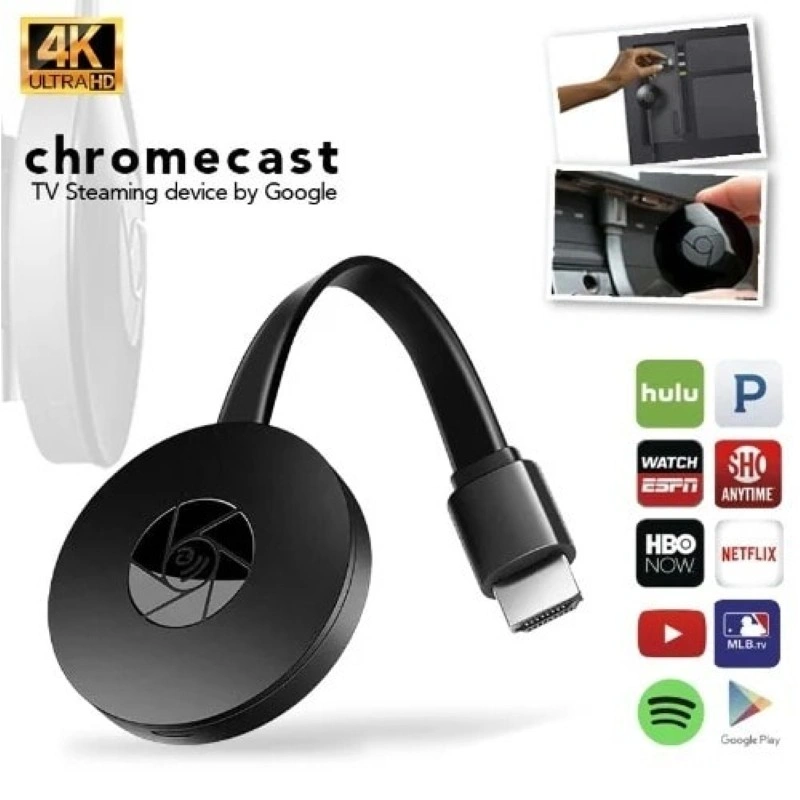 Chromecast 4K G2 Google TV avec télécommande vocale Algérie (2) Chromecast 4K G2 Google TV avec télécommande vocale Algérie