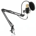 Microphone BM 800 à condensateur pour enregistrement studio et streaming