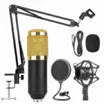 Microphone BM 800 à condensateur pour enregistrement studio et streaming