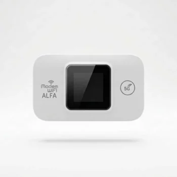 Modem Alfa E5880-W 4G LTE WiFi portable avec batterie 3000mAh