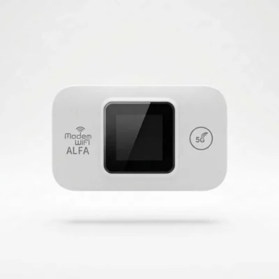 Modem Alfa E5880-W 4G LTE WiFi portable avec batterie 3000mAh