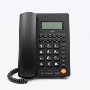 Téléphone Fixe CT-CID317 avec afficheur LCD et fonction Caller ID