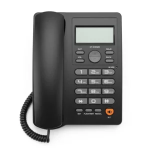 Téléphone Fixe CT-CID525 avec afficheur LCD et fonction Caller ID