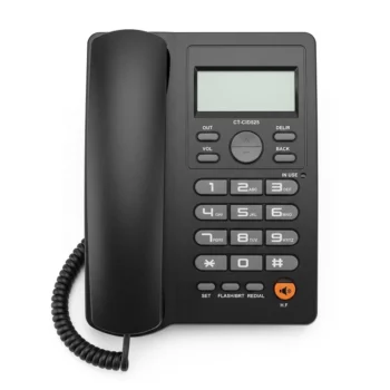 Téléphone Fixe CT-CID525 avec afficheur LCD et fonction Caller ID