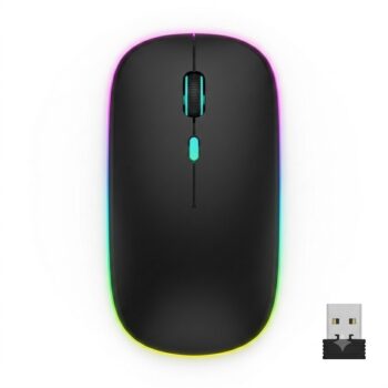 Souris Dual Mode W10 sans fil et Bluetooth rechargeable Algérie