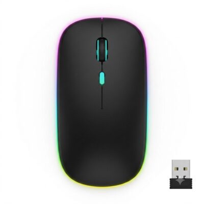 Souris Dual Mode W10 sans fil et Bluetooth rechargeable Algérie