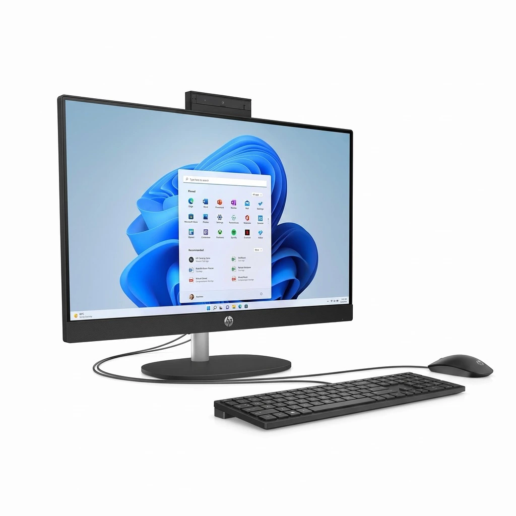 Ordinateur ALL IN ONE HP I5 13EME 8G512G 24''TACTILE NOIR 91D77EA pour bureau et point de vente en Algérie (2)-2 Ordinateur ALL IN ONE HP I5 13EME 8G512G 24''TACTILE NOIR 91D77EA pour bureau et point de vente en Algérie