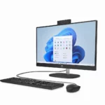 Ordinateur ALL IN ONE HP I5 13EME 8G512G 24''TACTILE NOIR 91D77EA pour bureau et point de vente en Algérie