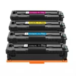 Pack 4 Toners Universels Compatibles CF540ACF400ACRG-054CRG-045CRG-067 Noir et Couleurs